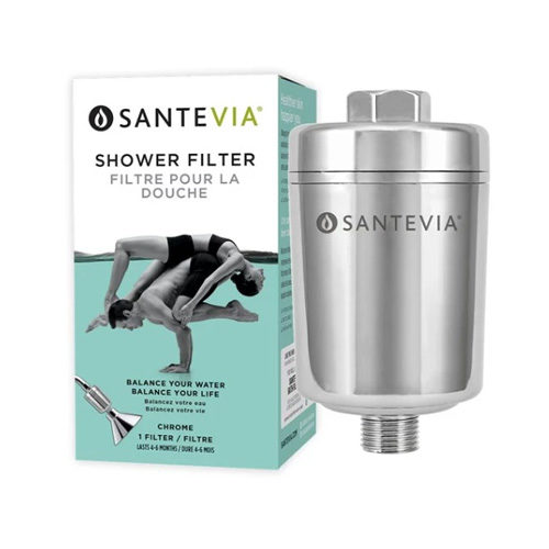 Santevia Water Systems - filtru pentru dus - crom